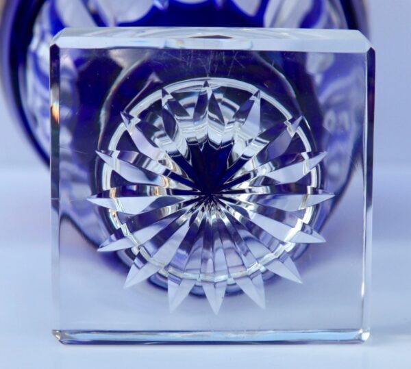 Val Saint Lambert Art Deco Crystal Vase - Image 10