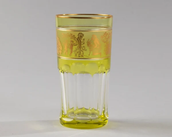 Crystal Goblet Val Saint Lambert Danse de Flore