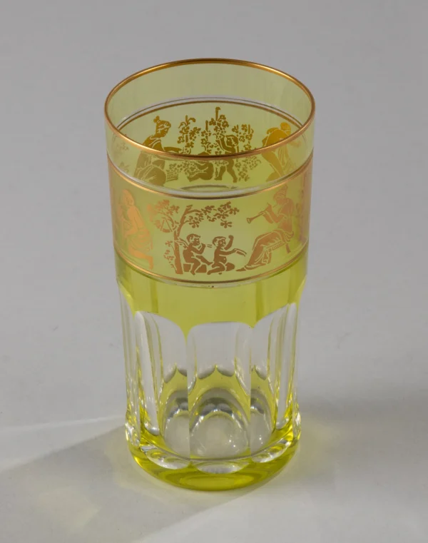 Crystal Goblet Val Saint Lambert Danse de Flore - Image 2