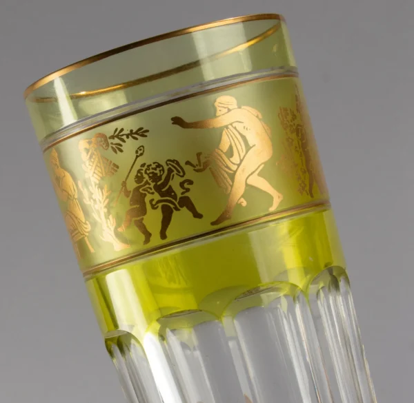 Crystal Goblet Val Saint Lambert Danse de Flore - Image 4