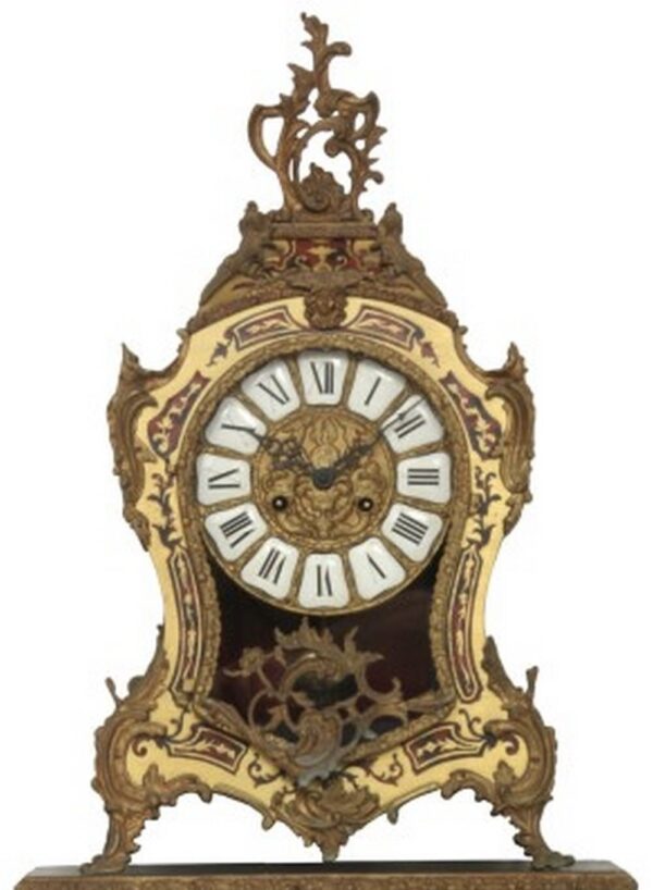 20th Century Tortoise Shell Bracket Clock