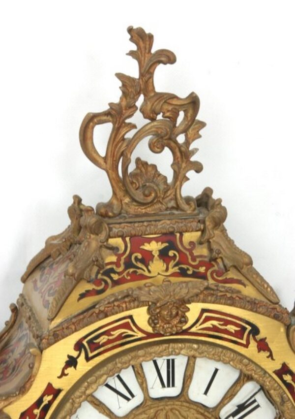 20th Century Tortoise Shell Bracket Clock - Image 2