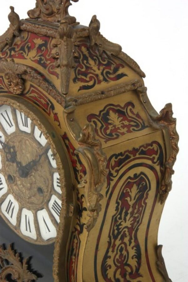 20th Century Tortoise Shell Bracket Clock - Image 4