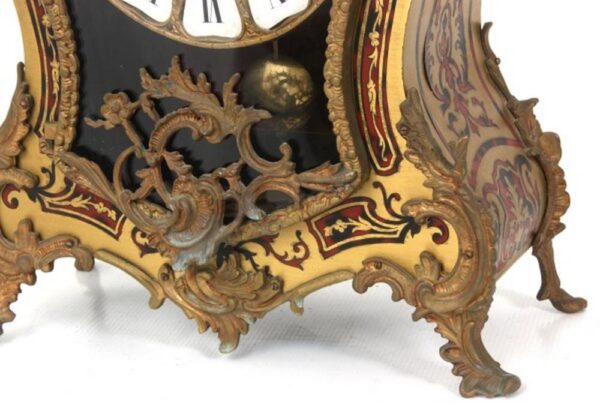 20th Century Tortoise Shell Bracket Clock - Image 5