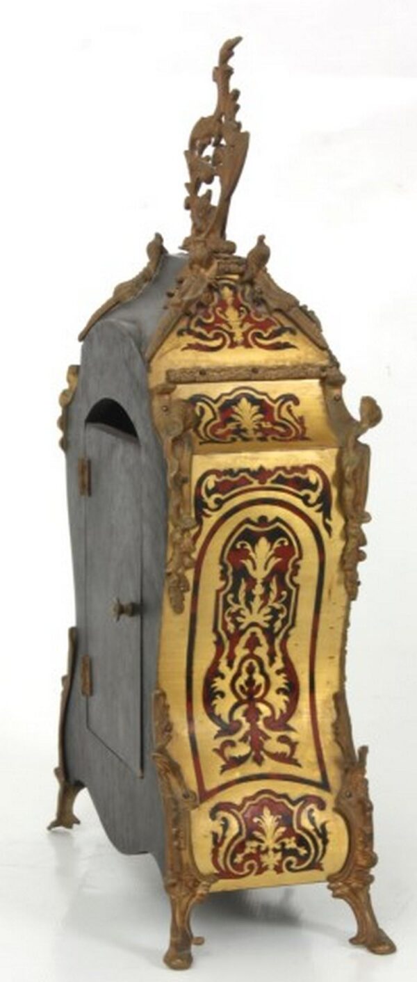 20th Century Tortoise Shell Bracket Clock - Image 7