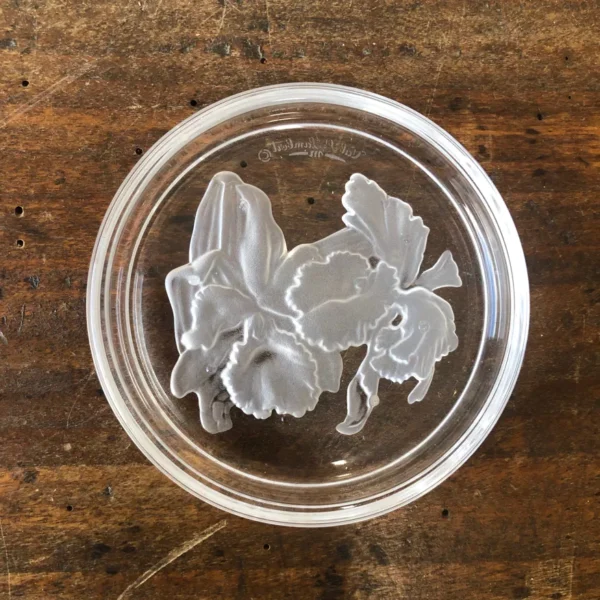 6 Crystal coasters Val St Lambert - Image 7