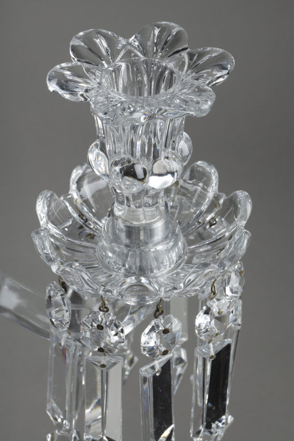 PAIR OF BACCARAT THREE-ARM CANDELABRA - Image 10