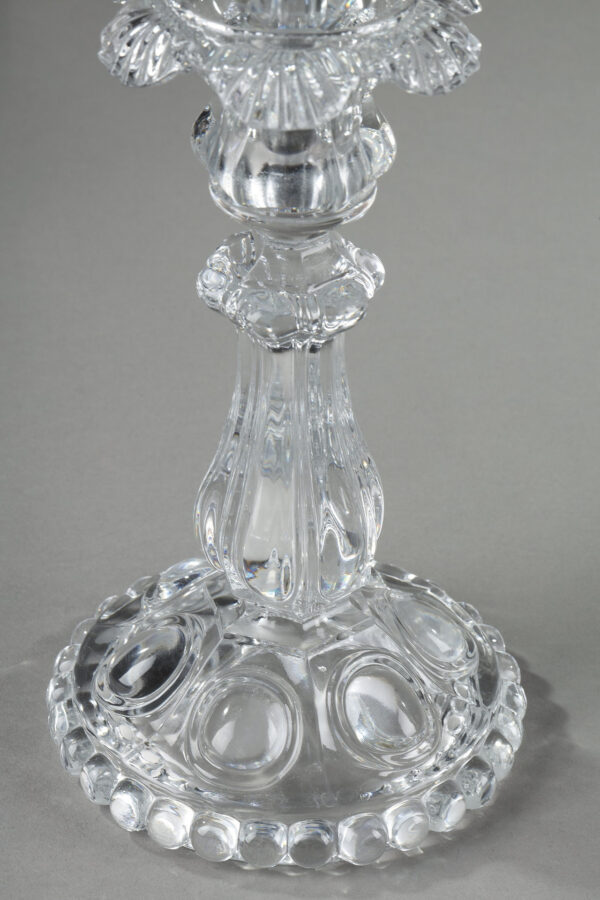 PAIR OF BACCARAT THREE-ARM CANDELABRA - Image 12