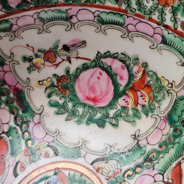ORIENTAL BOWL IN CANTON PORCELAIN. - Image 5