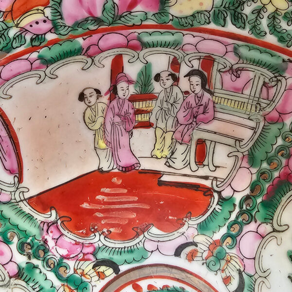 ORIENTAL BOWL IN CANTON PORCELAIN. - Image 6