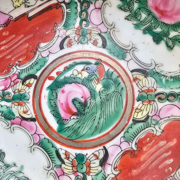 ORIENTAL BOWL IN CANTON PORCELAIN. - Image 7